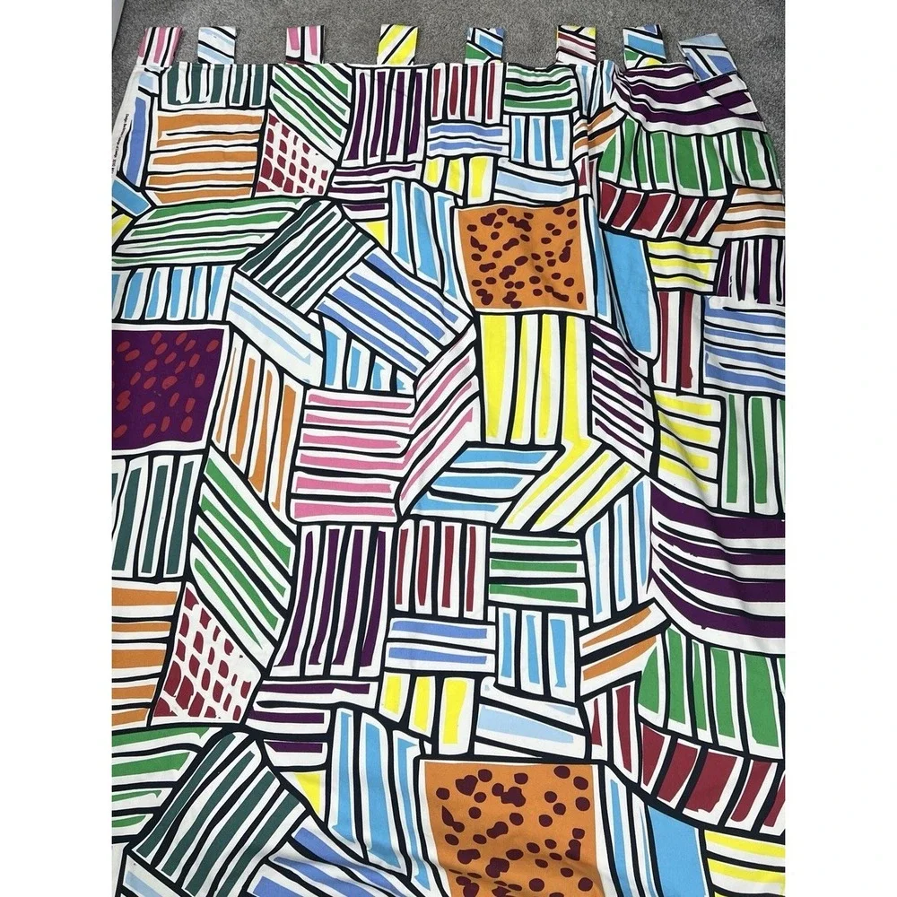 IKEA Beckmans College of Design 2010 Tap Top Curtain Panel Fabric 50 X 85 Heavy